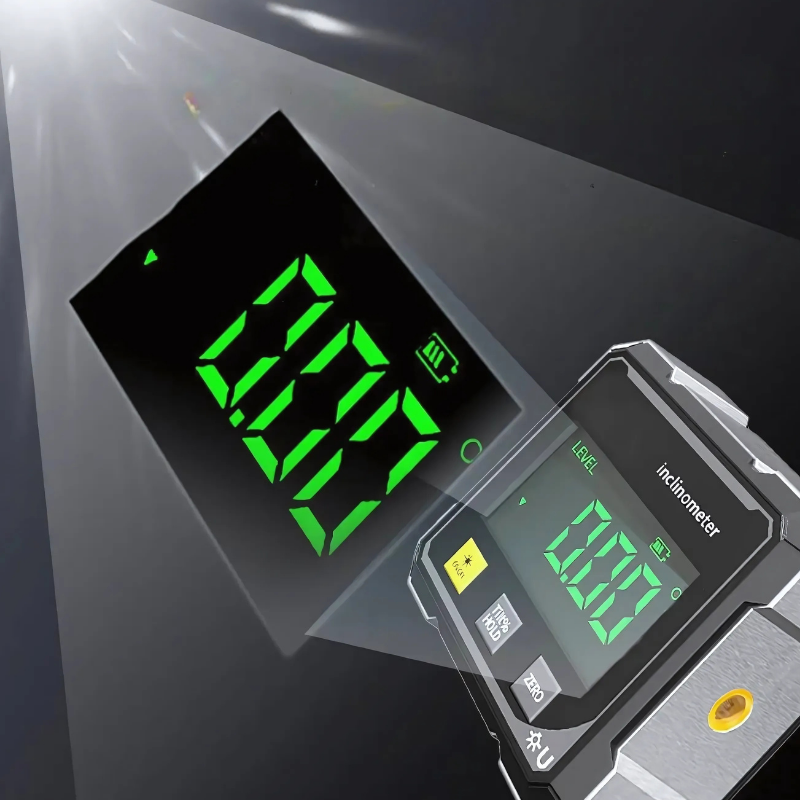 Globetrek° DigitalInclinometer: Numérique Magnétique Côtés Laser Inclinomètre