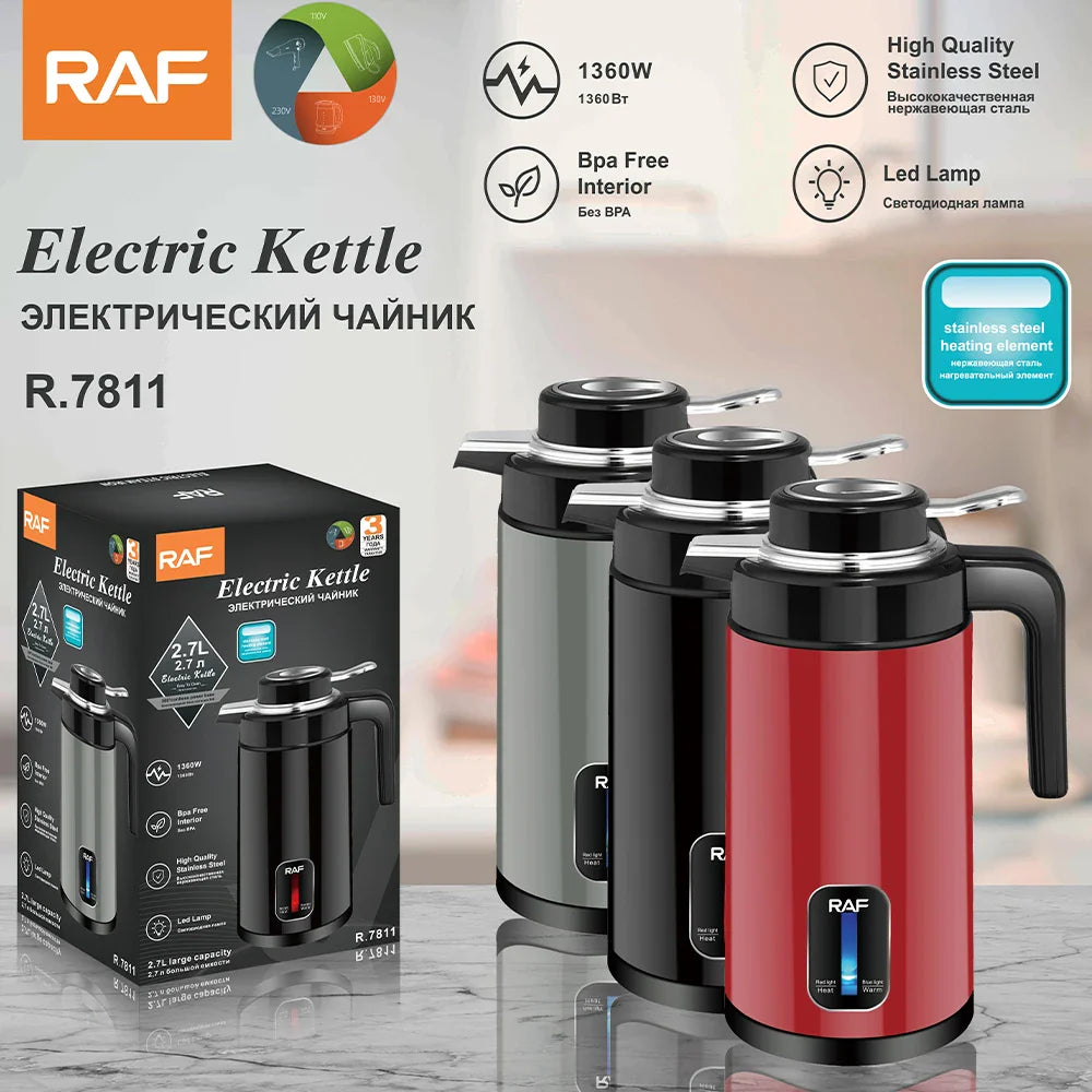 Bouilloire Électrique thermos Grande Capacité 3.5L - Chauffage Rapide