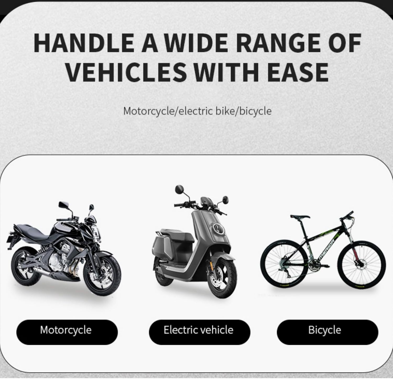 Waterproof Motorcycle Phone Mount Holder