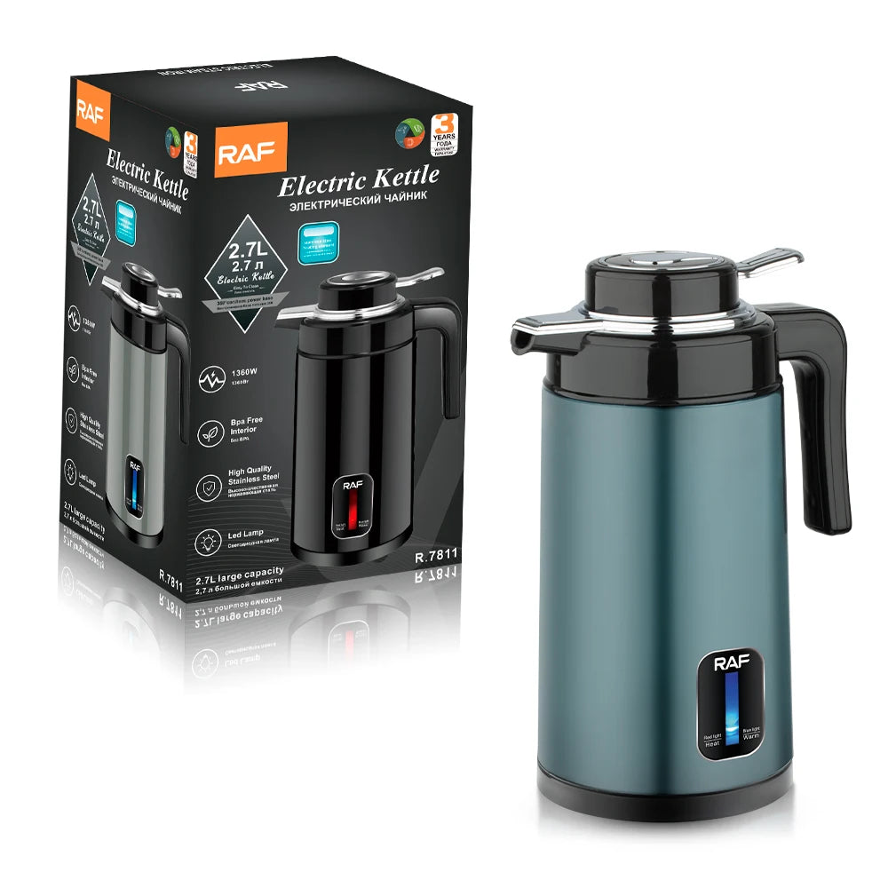 Bouilloire Électrique thermos Grande Capacité 3.5L - Chauffage Rapide