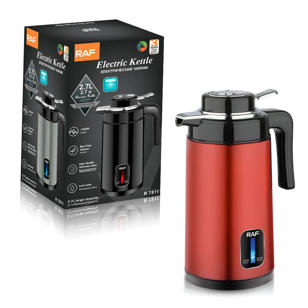 Bouilloire Électrique thermos Grande Capacité 3.5L - Chauffage Rapide