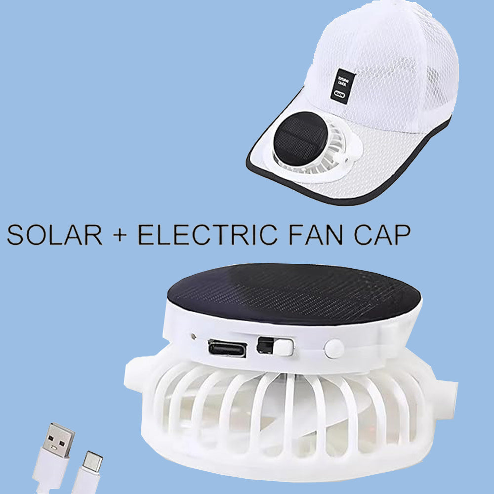 Casquette Rafraîchissante Solaire : Restez au Frais, Peu Importe la Chaleur
